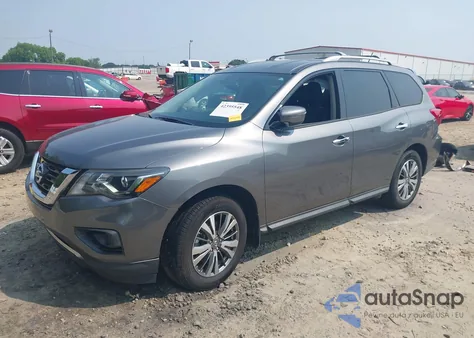 2018 Nissan Pathfinder S/Sv/Sl/Platinum z USA, uszkodzony, nr VIN 5N1DR2MN1JC660844